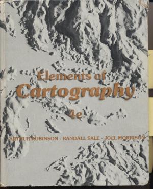 Robinson, Arthur H., Sale, Randall D.,  & Morrison, Joel L. (1978). Elements of Cartography. (4th).  New York: John Wiley.